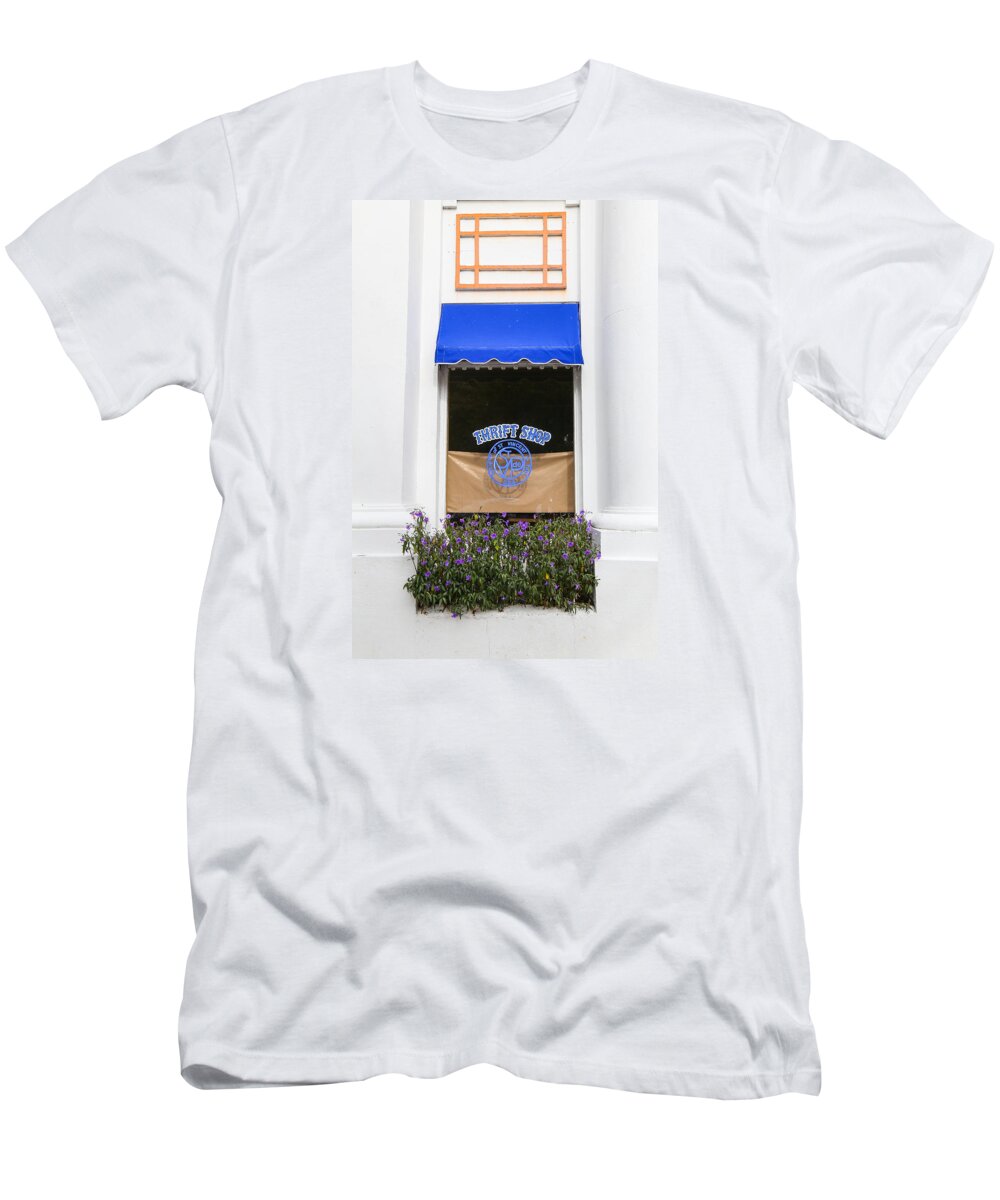 Window T-Shirt featuring the photograph Window Trimming by Dart Humeston