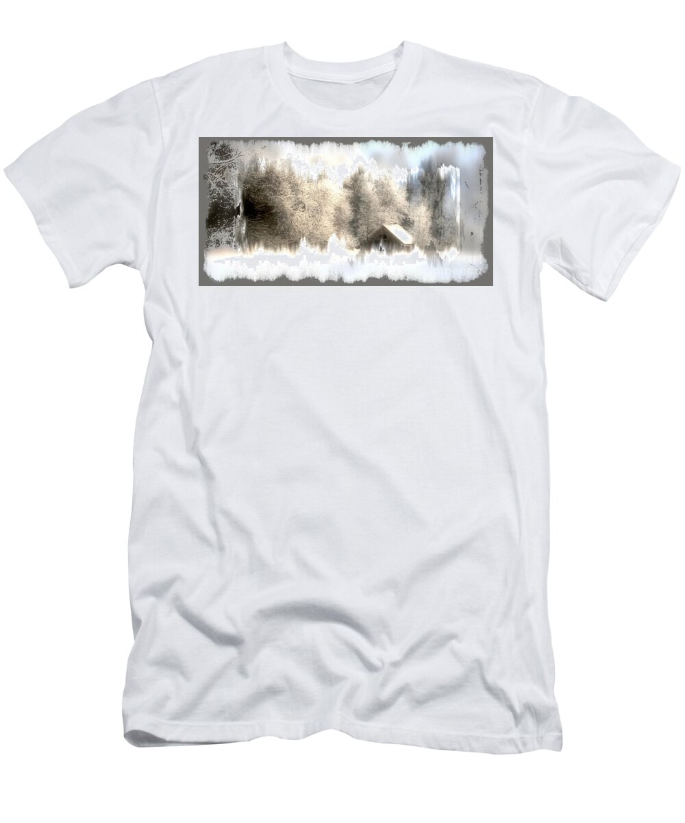 Winter T-Shirt featuring the photograph Winter by Julie Lueders 