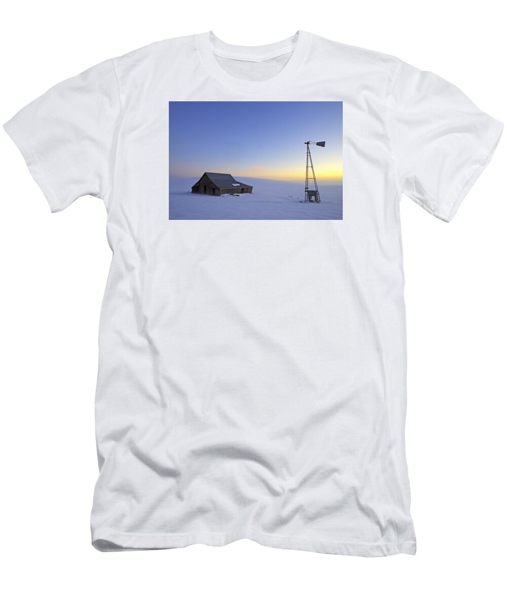 Outdoors T-Shirt featuring the photograph Winter Sunset by Doug Davidson