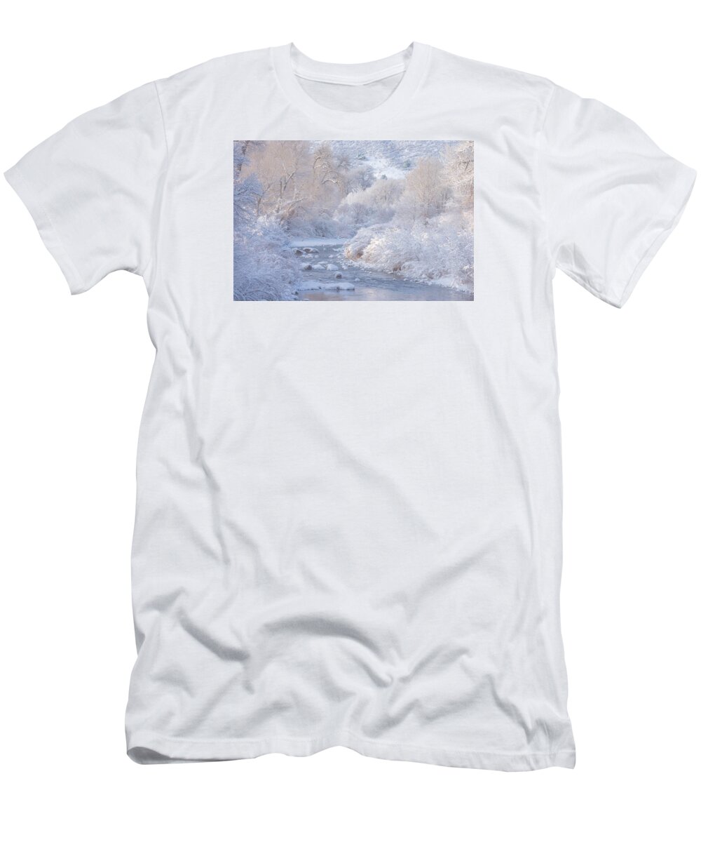 Winter T-Shirt featuring the photograph Winter Wonderland - Colorado by Darren White