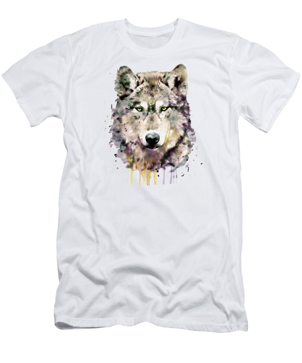 Wolf Head T-Shirt for Sale by Marian Voicu