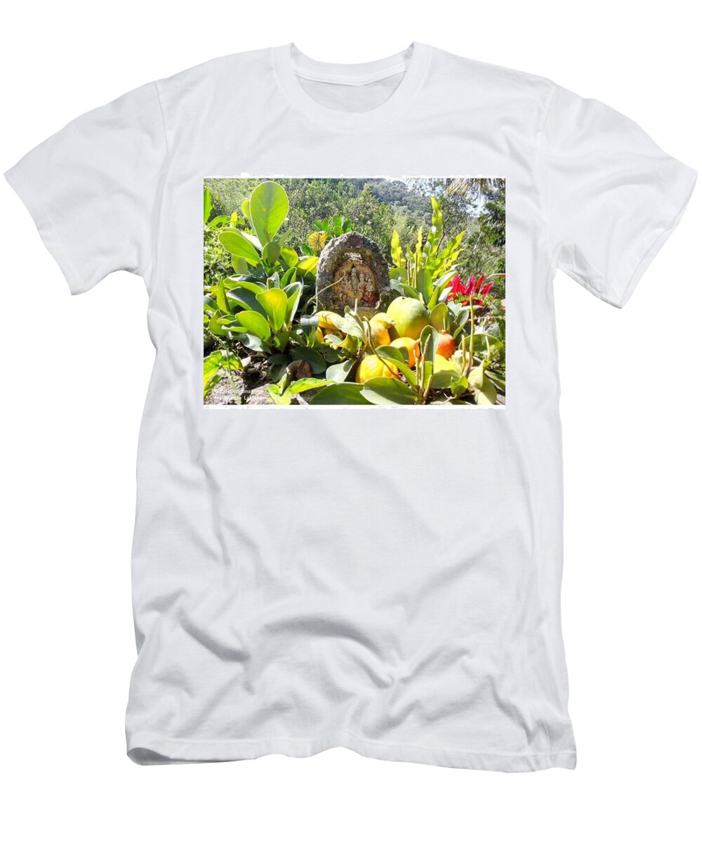 Shambhu T-Shirt featuring the photograph Yajna by David Cardona