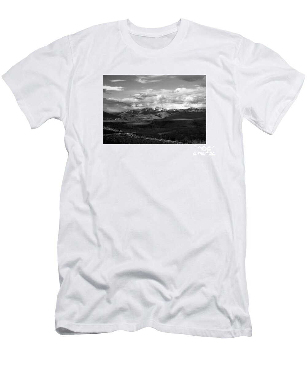 Yellowstone National Park T-Shirt featuring the photograph Yellowstone National Park Scenic by Greg Kopriva