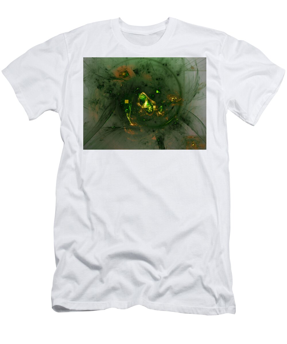 Art T-Shirt featuring the digital art You Might Think by Jeff Iverson