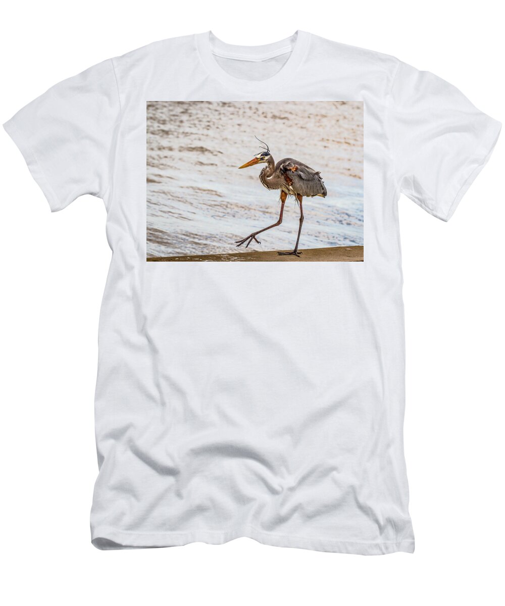 You Put Your Right Foot Out T-Shirt featuring the photograph You Put Your Right Foot Out by Jean Noren