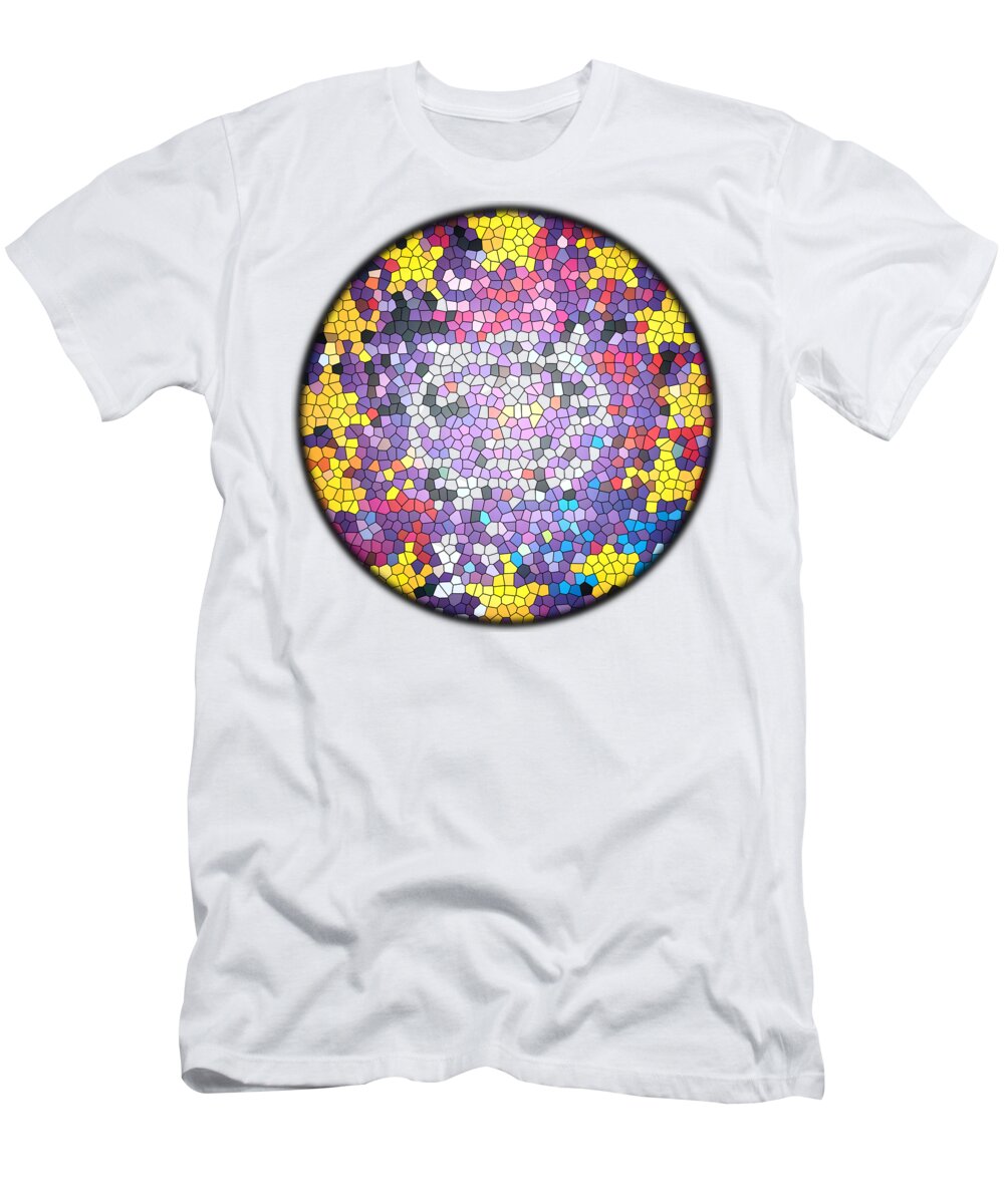 U2 T-Shirt featuring the digital art Zooropa glass by Clad63