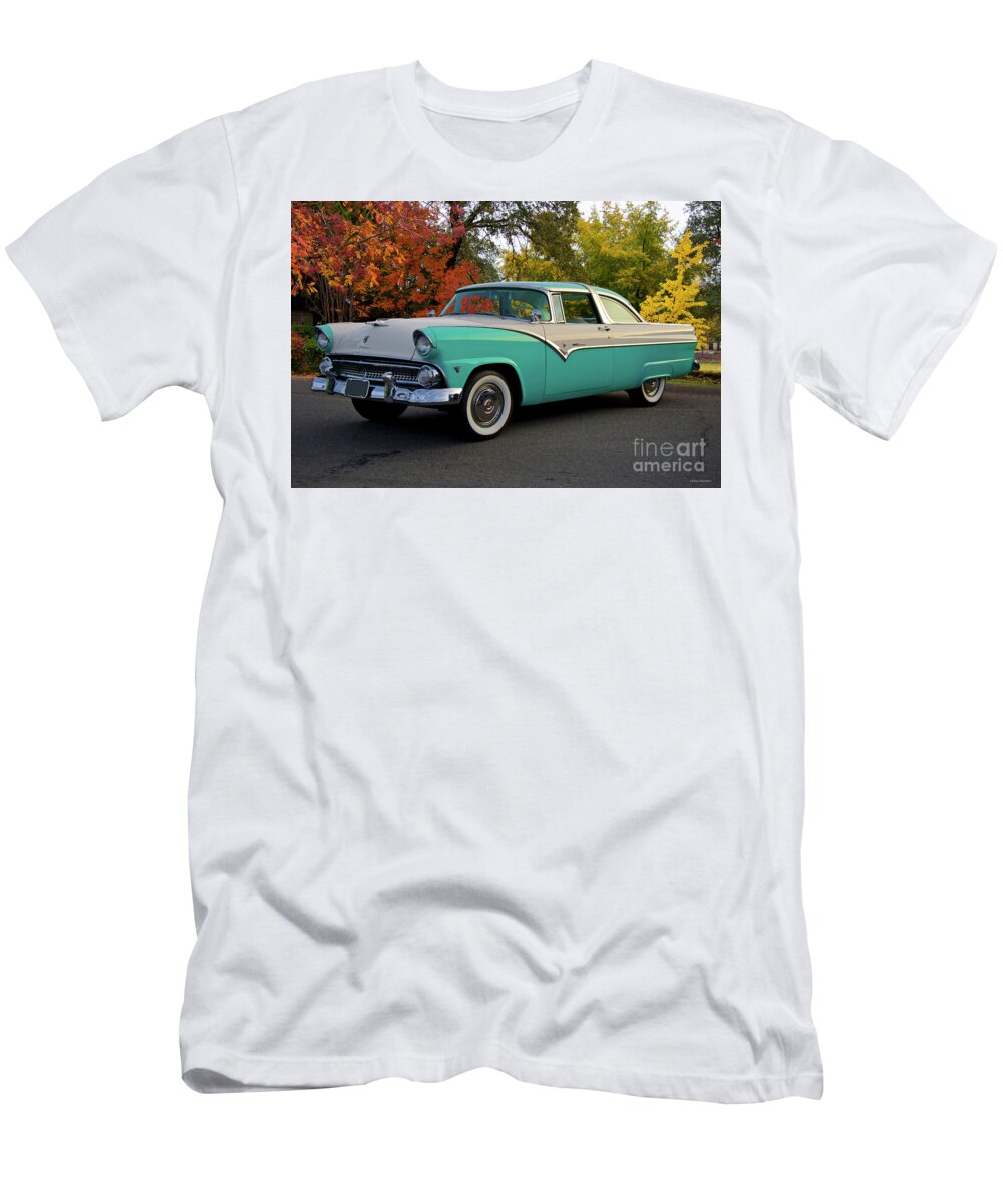 1956 Ford Crown Victoria T-Shirt featuring the photograph 1956 Ford Crown Victoria by Dave Koontz