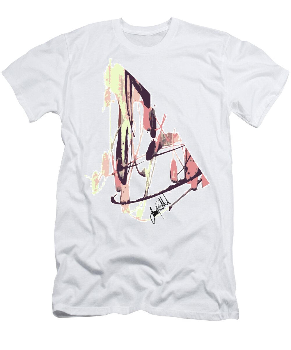  T-Shirt featuring the digital art Brown Sugar by Jimmy Williams