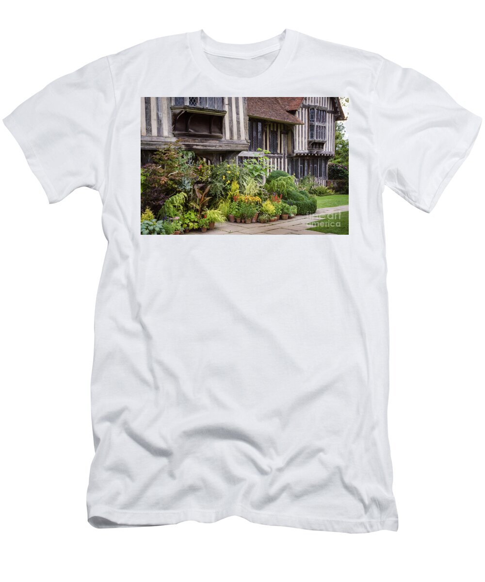 Golden T-Shirt featuring the photograph Great Dixter House and Gardens by Perry Rodriguez