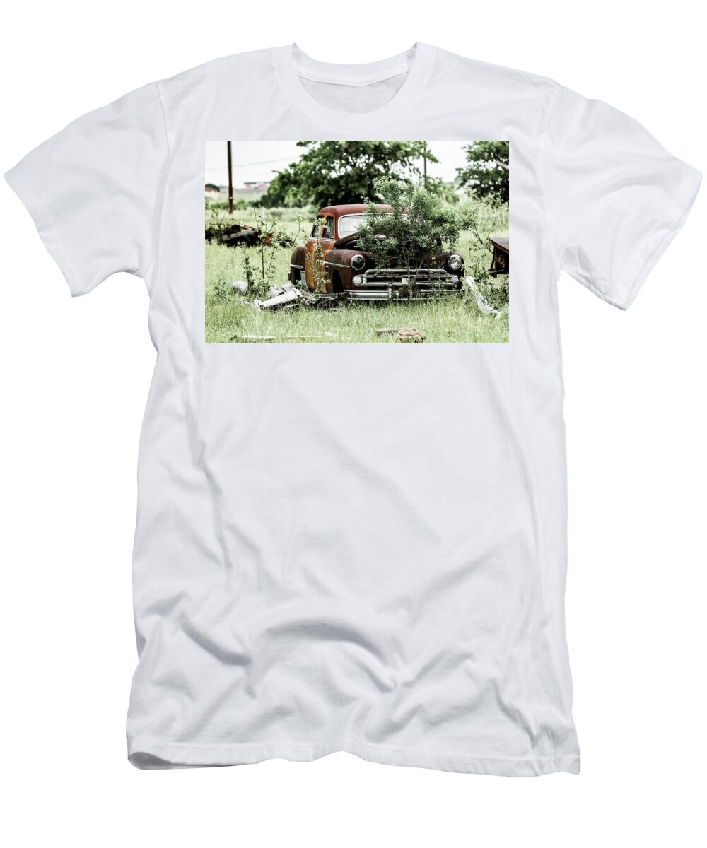 Photo T-Shirt featuring the photograph 50 Dodge Wayfarer by Jason Hughes