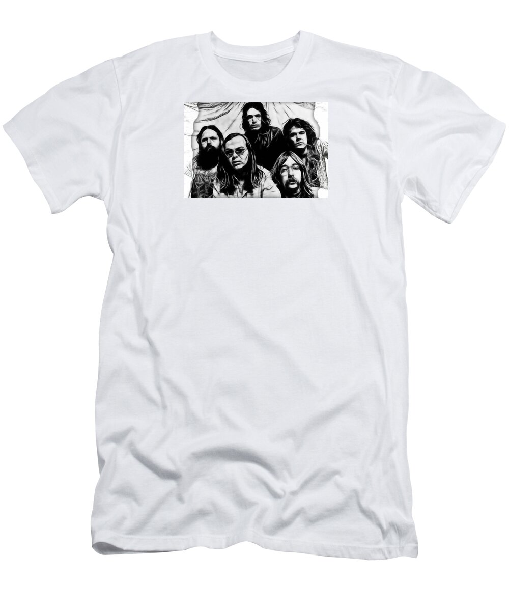 Steely Dan T-Shirt featuring the mixed media Steely Dan Collection #7 by Marvin Blaine