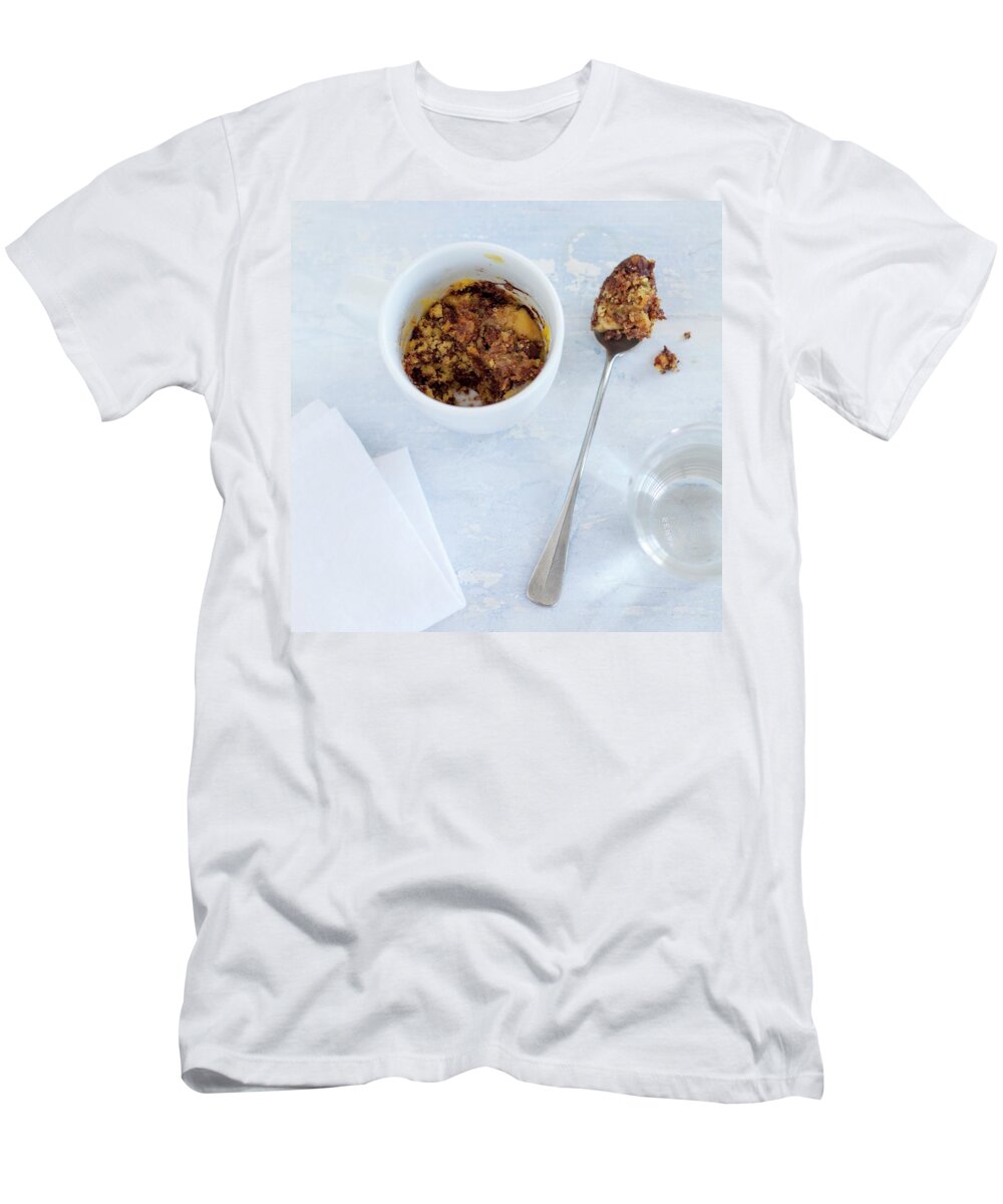 Ip_12314483 T-Shirt featuring the photograph A Cookie Dough Cupcake by Akiko Ida