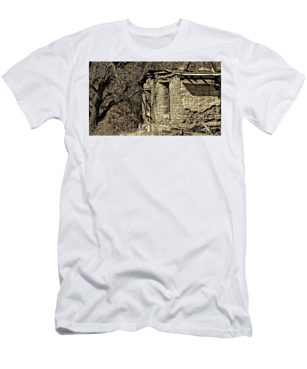 New Mexico T-Shirt featuring the photograph Adobe house by Segura Shaw Photography