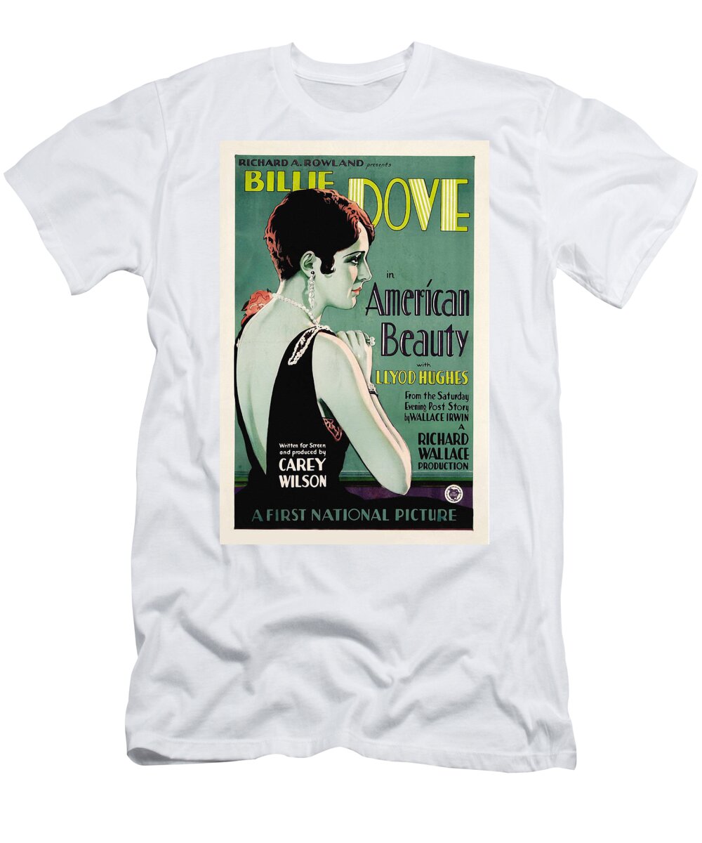 American Beauty T-Shirt featuring the photograph American Beauty by First National Pictures