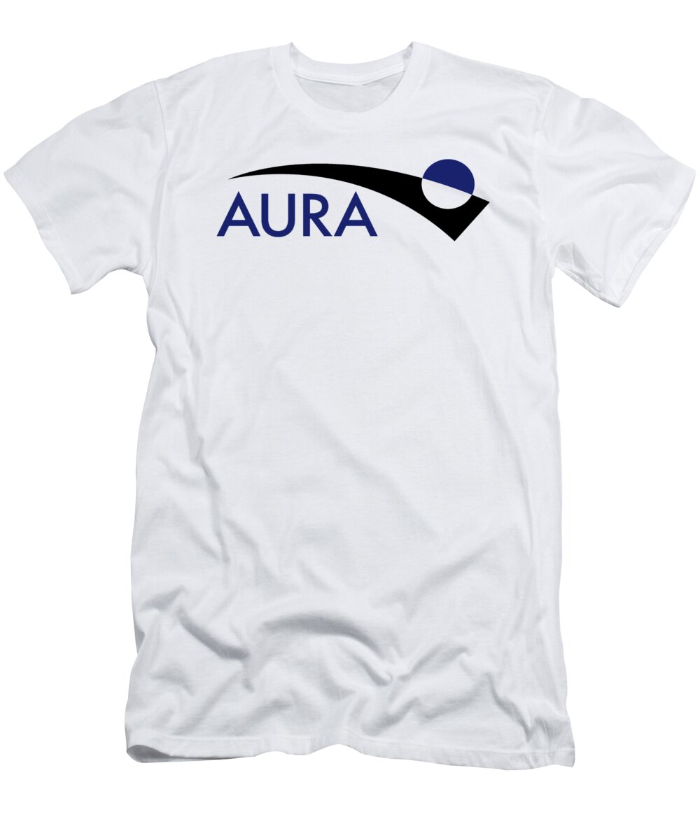 Nasa T-Shirt featuring the digital art AURA Logo by Nikki Sandler