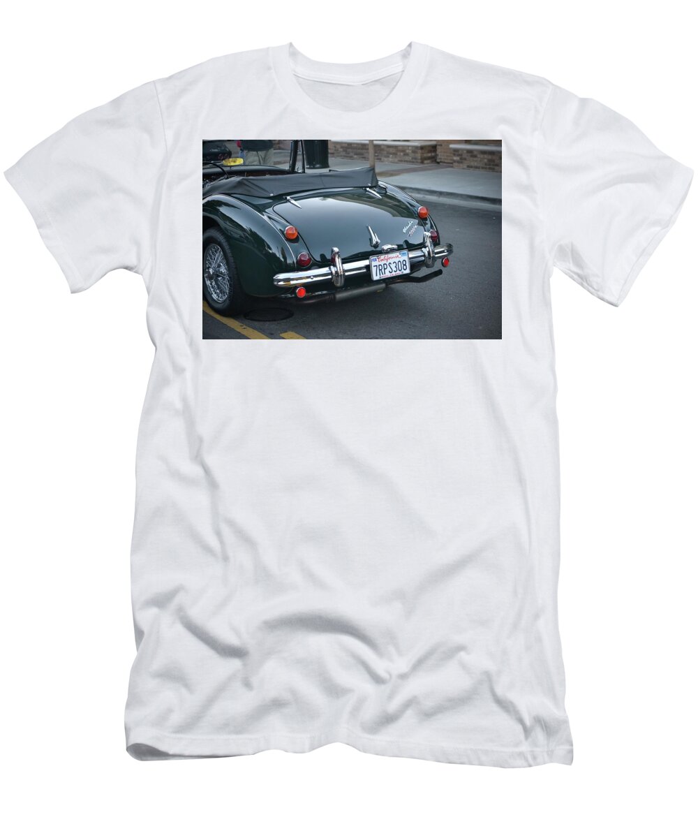  T-Shirt featuring the photograph Austin Healey 3000 by Dean Ferreira