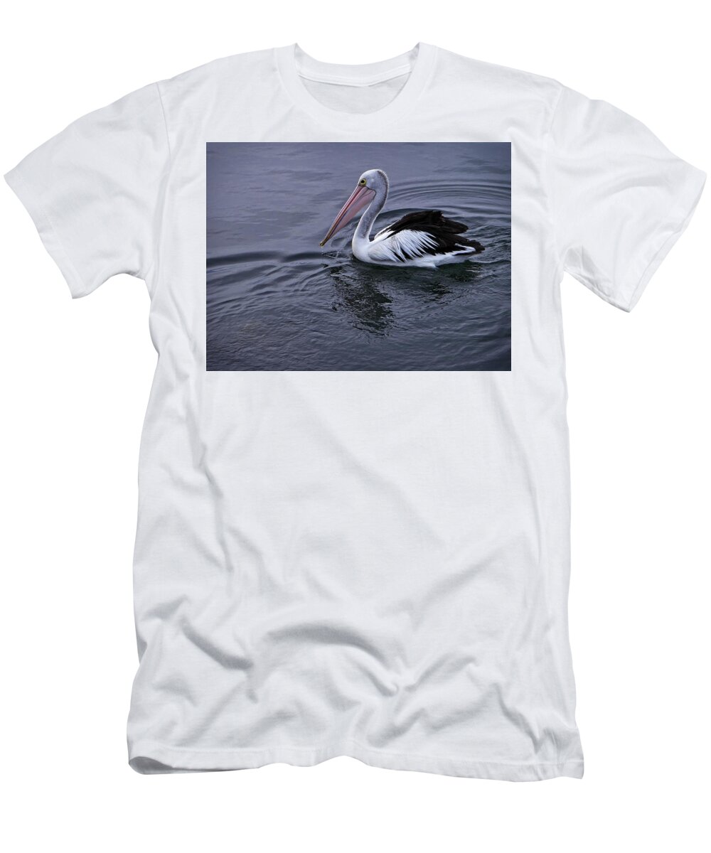 Wildlife T-Shirt featuring the photograph Australian Pelican by Martin Smith