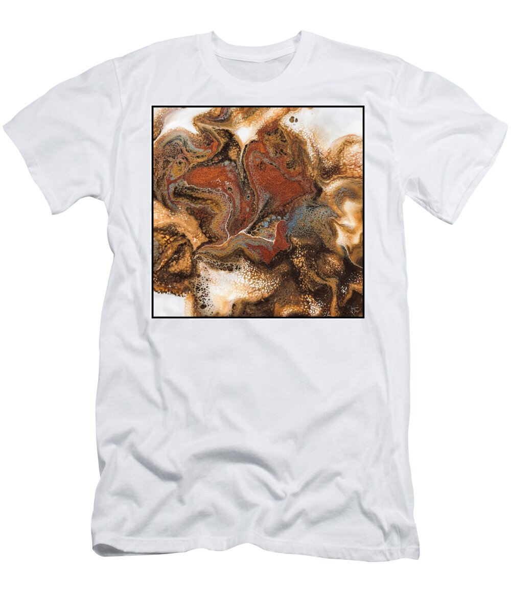 Acrylic T-Shirt featuring the painting Awe Inspiring by Teresa Wilson by Teresa Wilson