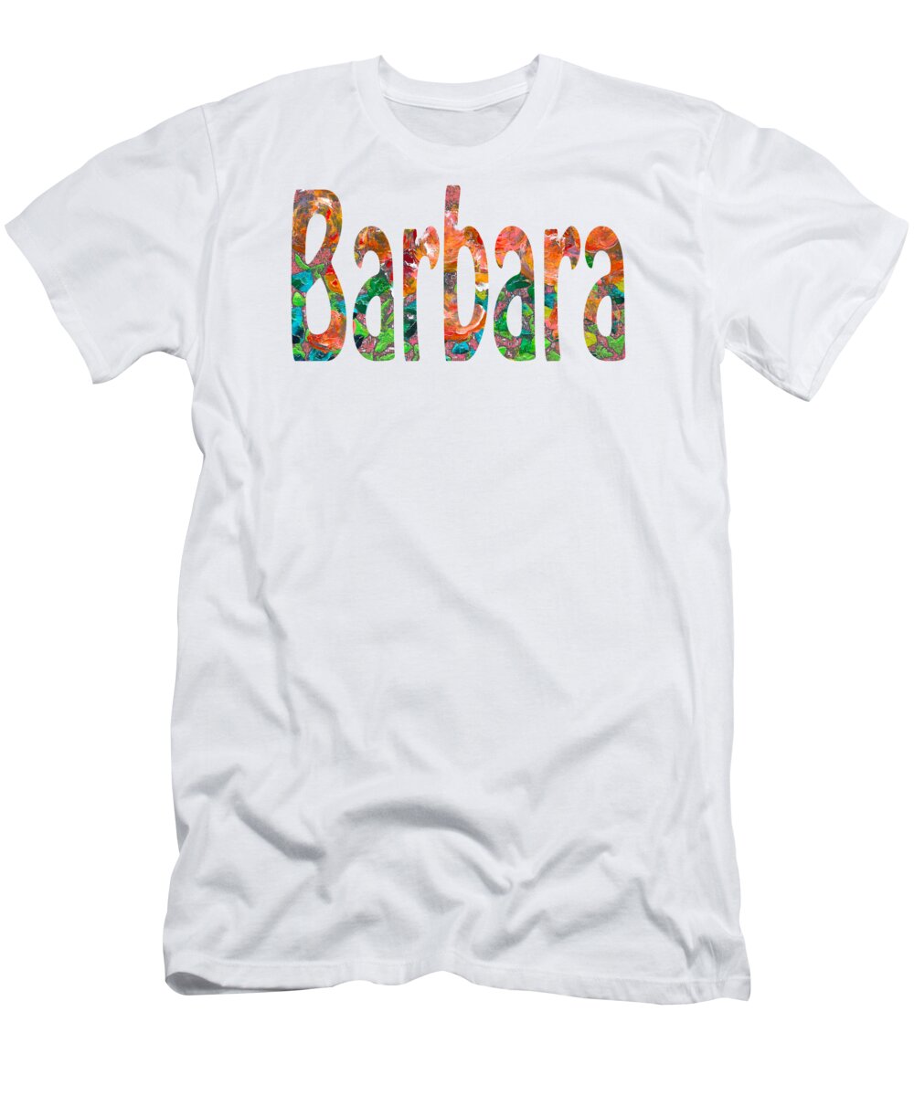 Barbara T-Shirt featuring the digital art Barbara by Corinne Carroll