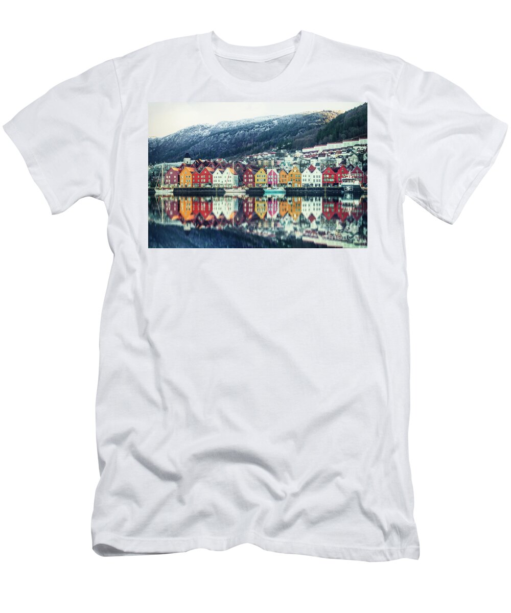 Kremsdorf T-Shirt featuring the photograph Bathed In Color by Evelina Kremsdorf