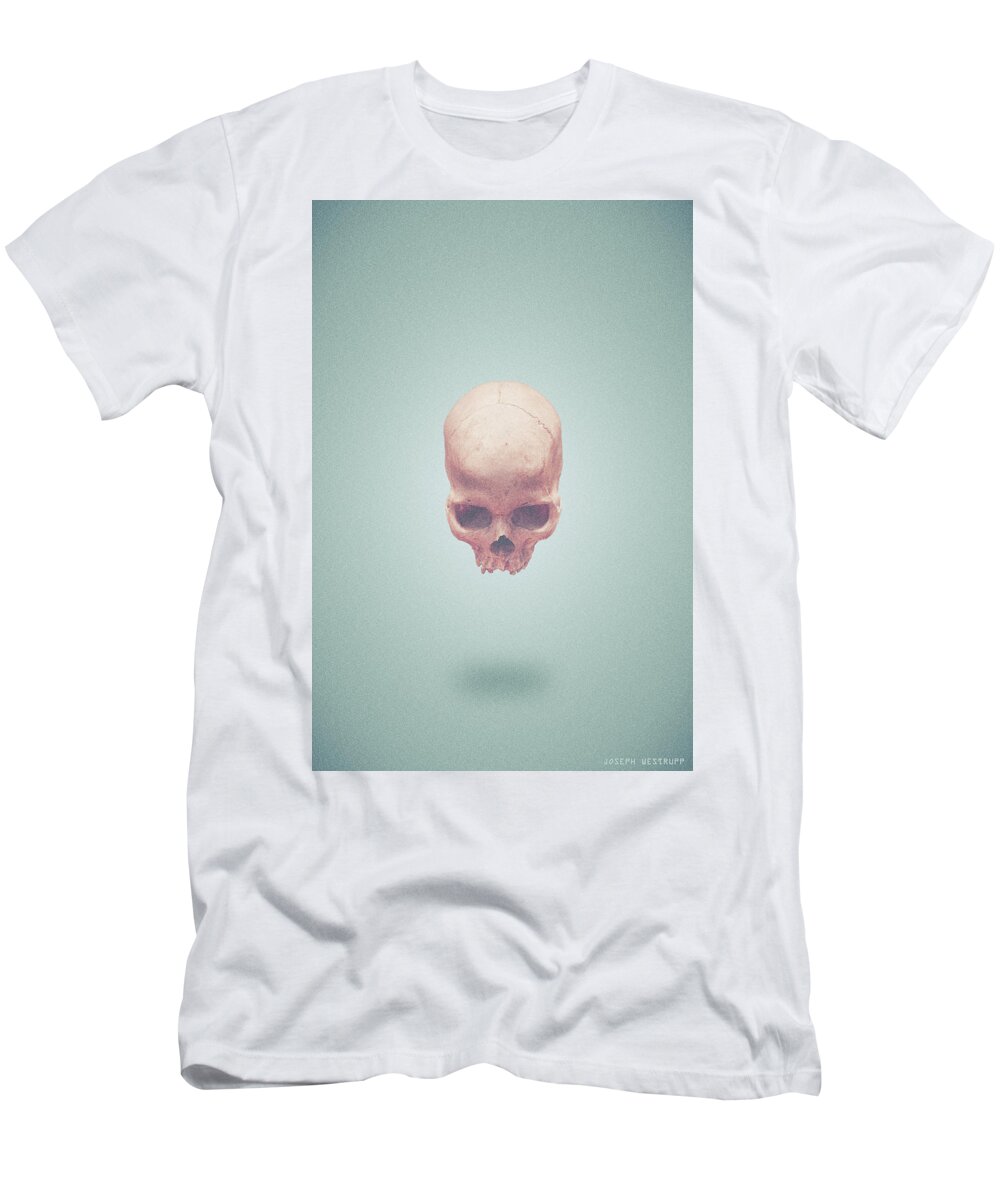 Skull T-Shirt featuring the photograph Blue Altitude by Joseph Westrupp