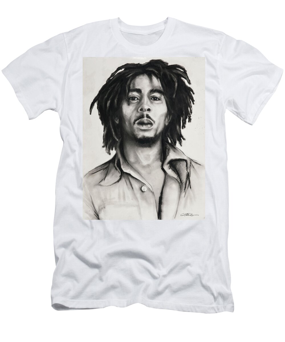 Bob Marley T-Shirt Guy - Fine Art America