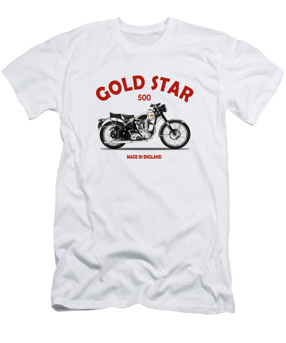 Bsa Goldstar T-Shirt featuring the photograph BSA Gold Star 1952 by Mark Rogan