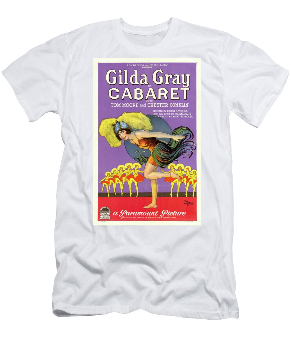 Cabaret T-Shirt featuring the photograph Cabaret by Gilda Grey