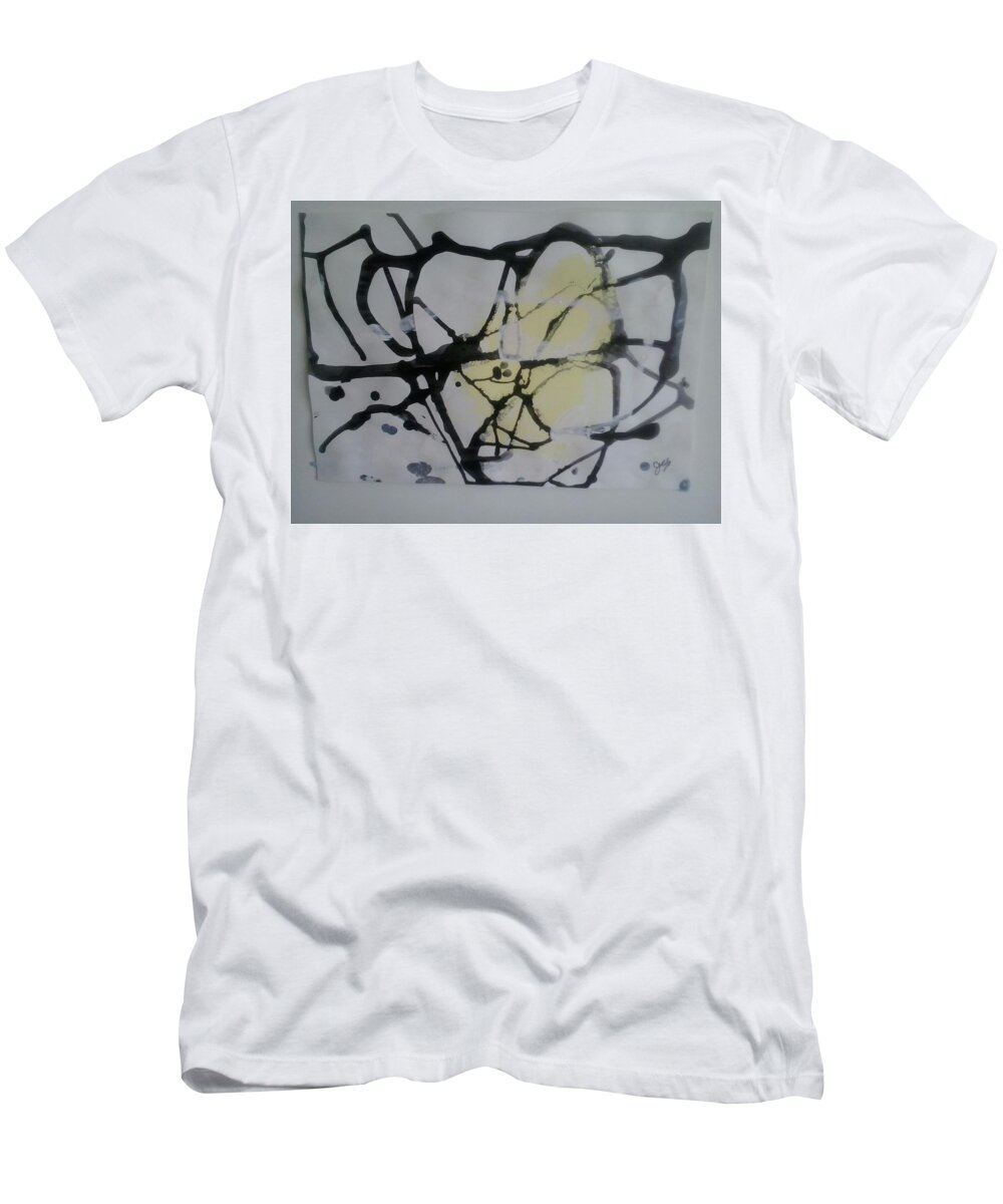  T-Shirt featuring the painting Caos 26 by Giuseppe Monti