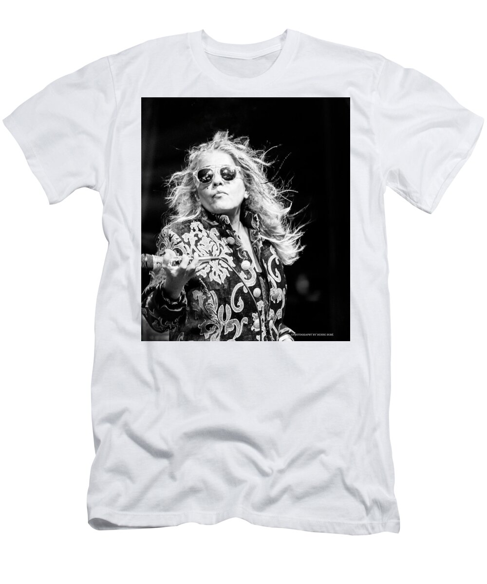 Missing Persons T-Shirt featuring the photograph Dale Bozzio 1 by Denise Dube