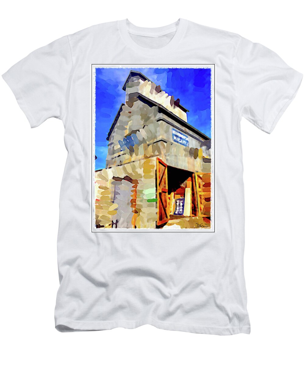 Watercolor T-Shirt featuring the photograph Dappled In The Morning Sun by Peggy Dietz