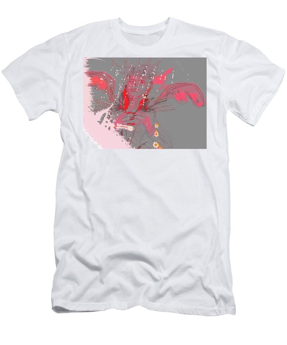Sea T-Shirt featuring the digital art Dream Navigator by Alexandra Vusir