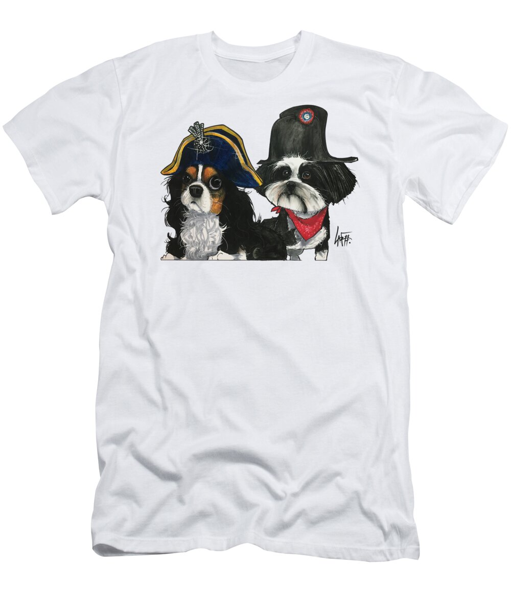 Dubay 4433 T-Shirt featuring the photograph Dubay 4433 by Canine Caricatures By John LaFree