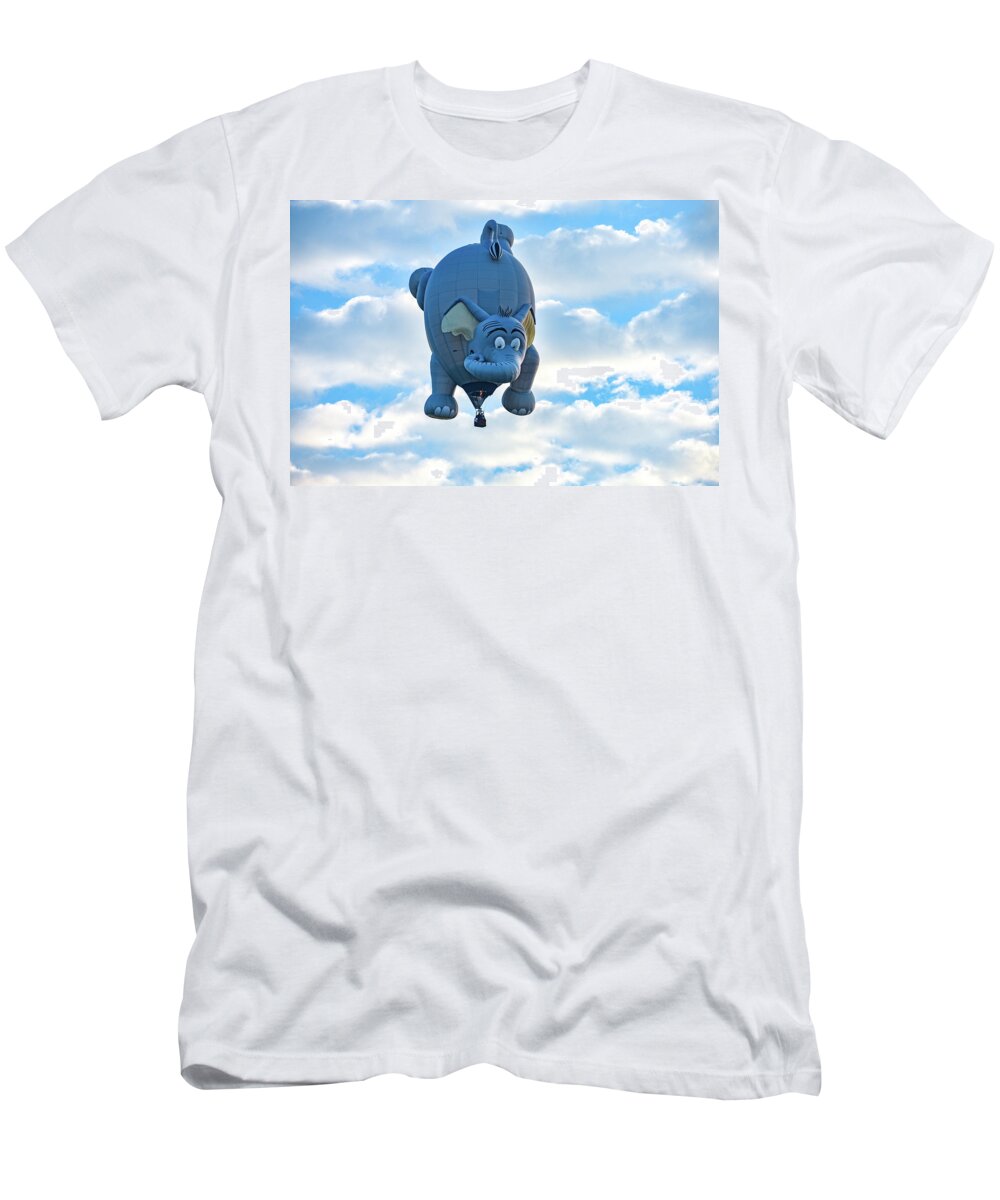 Balloon T-Shirt featuring the photograph Elephant by Michelle Wittensoldner