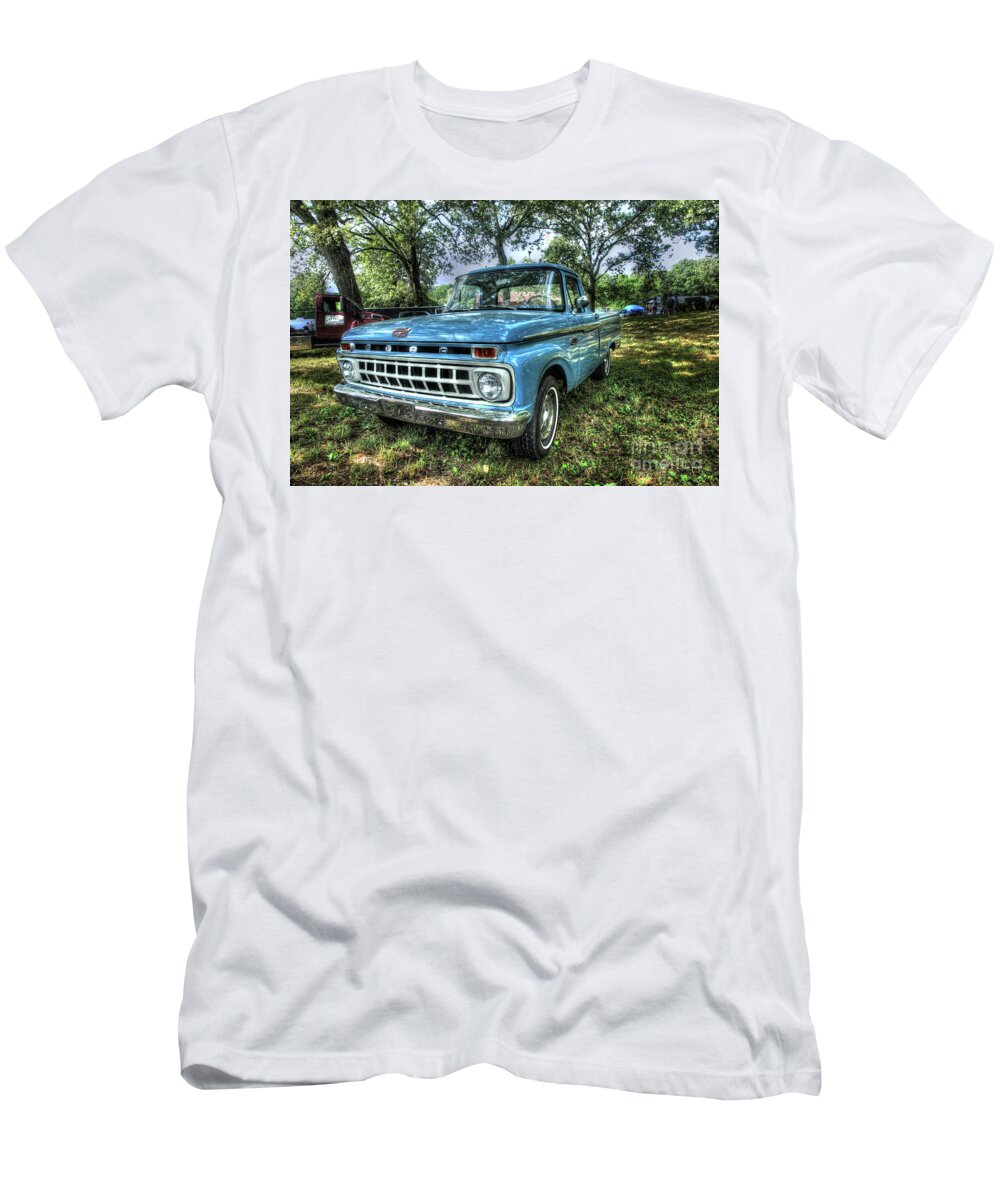 Truck T-Shirt featuring the photograph Ford 100 by Mike Eingle