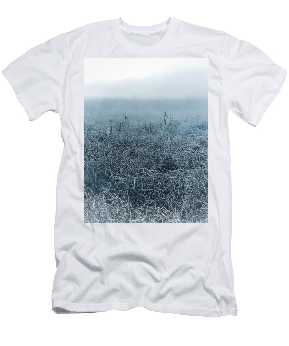 Frost T-Shirt featuring the photograph Frigid Morn by Jill Love