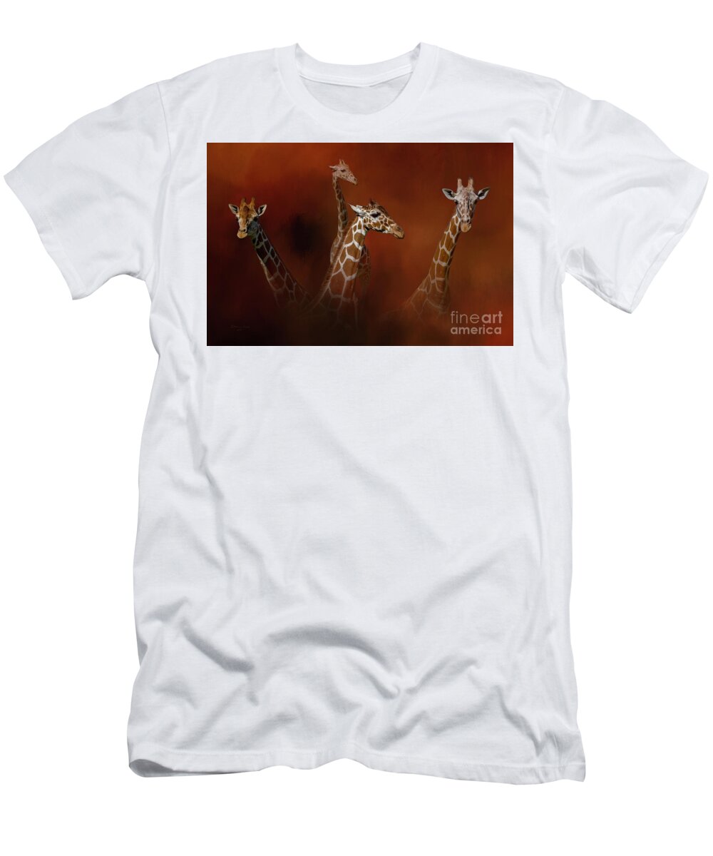 Nature T-Shirt featuring the photograph Gentle Giants by Marvin Spates