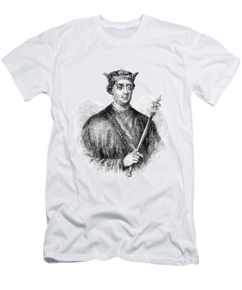 12th Century T-Shirt featuring the photograph Henry II, King Of England by Science Source