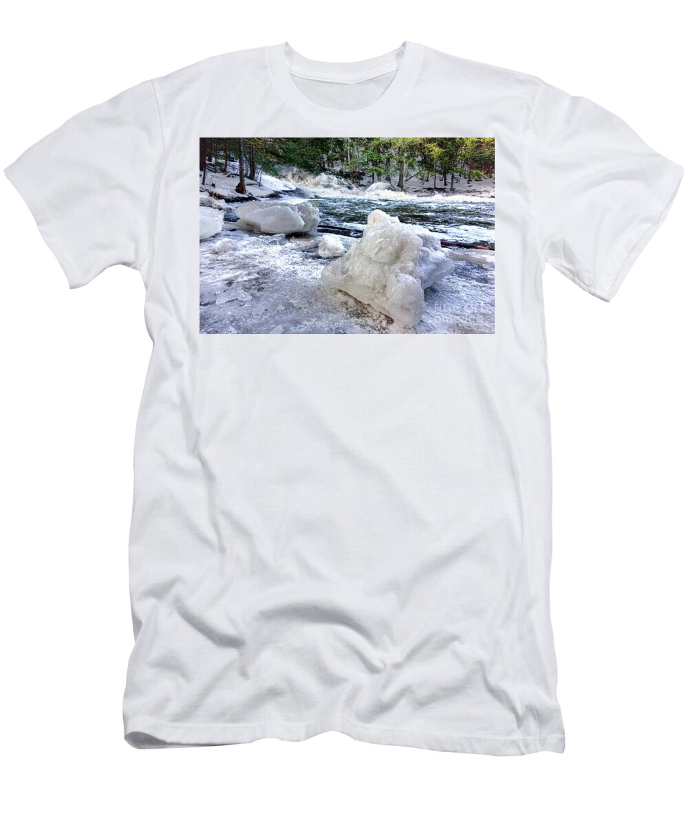 Ice Rock T-Shirt by Olivier Le Queinec - Olivier Le Queinec