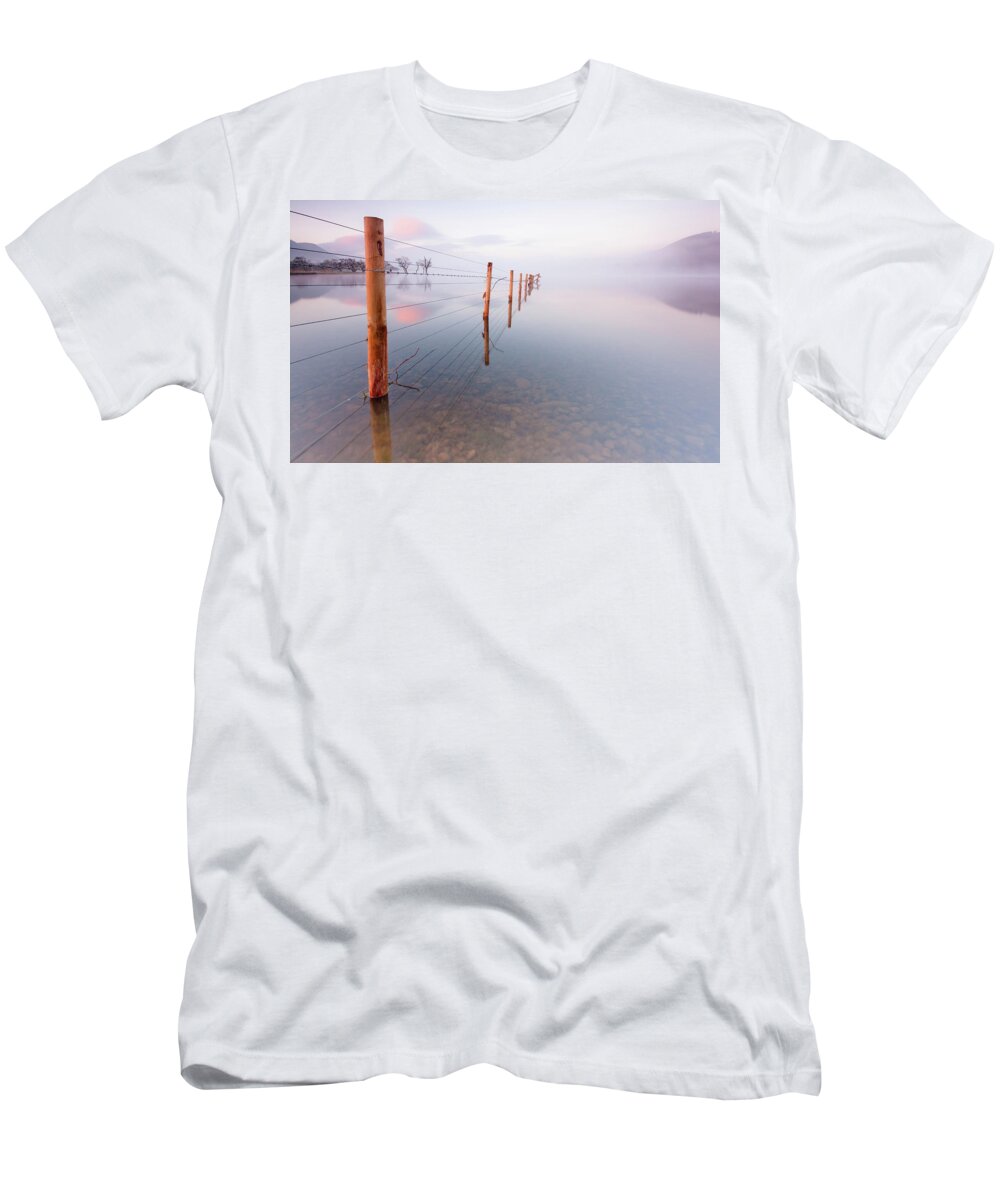 Landscape T-Shirt featuring the photograph Into Infinity by Anita Nicholson