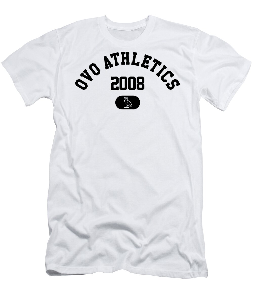 Ovo T-Shirt featuring the digital art Logo Art Ovo by Crypto Berg