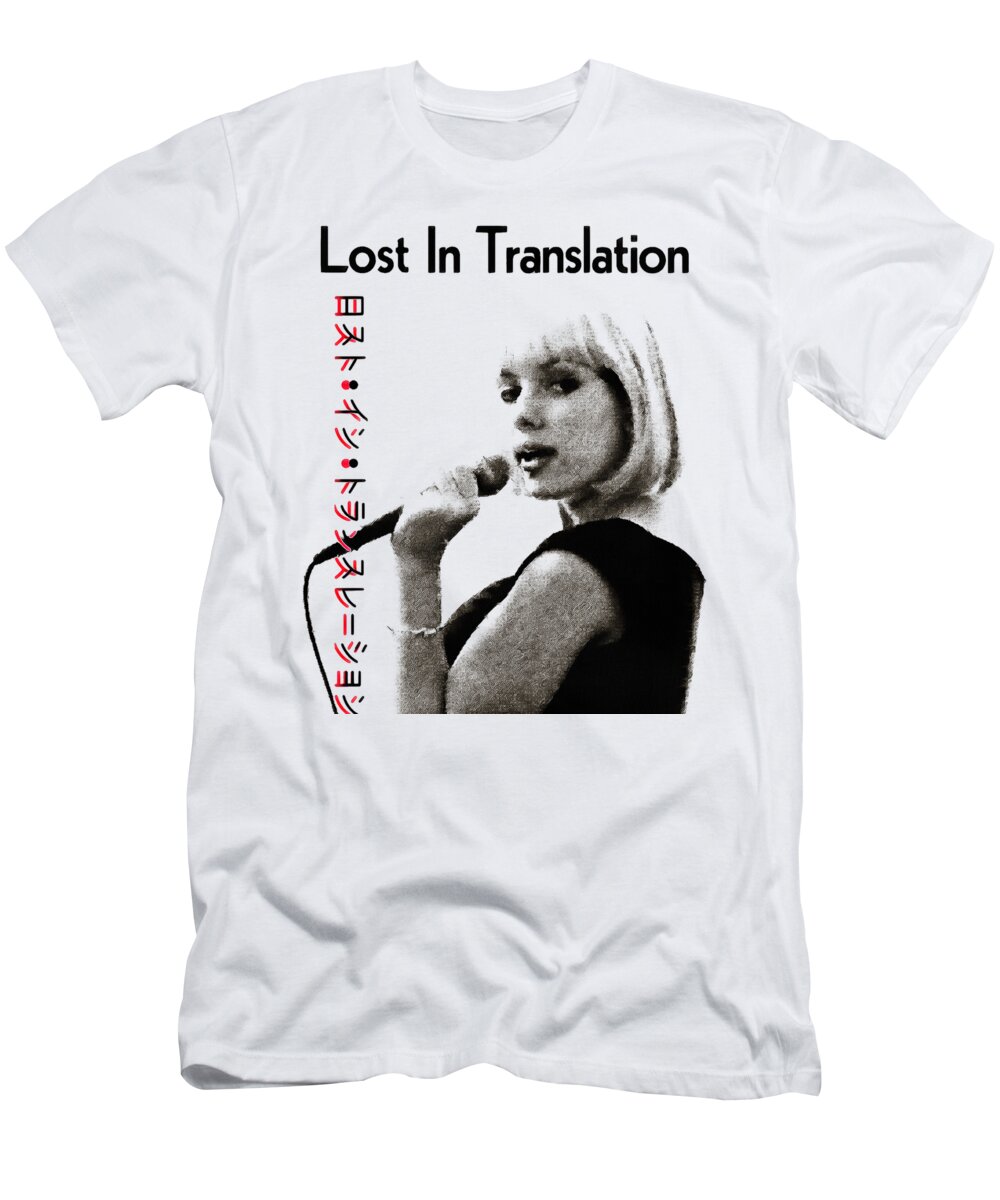 Lost In Translation T-Shirt featuring the digital art Lost In Translation by Keisyam Baupati