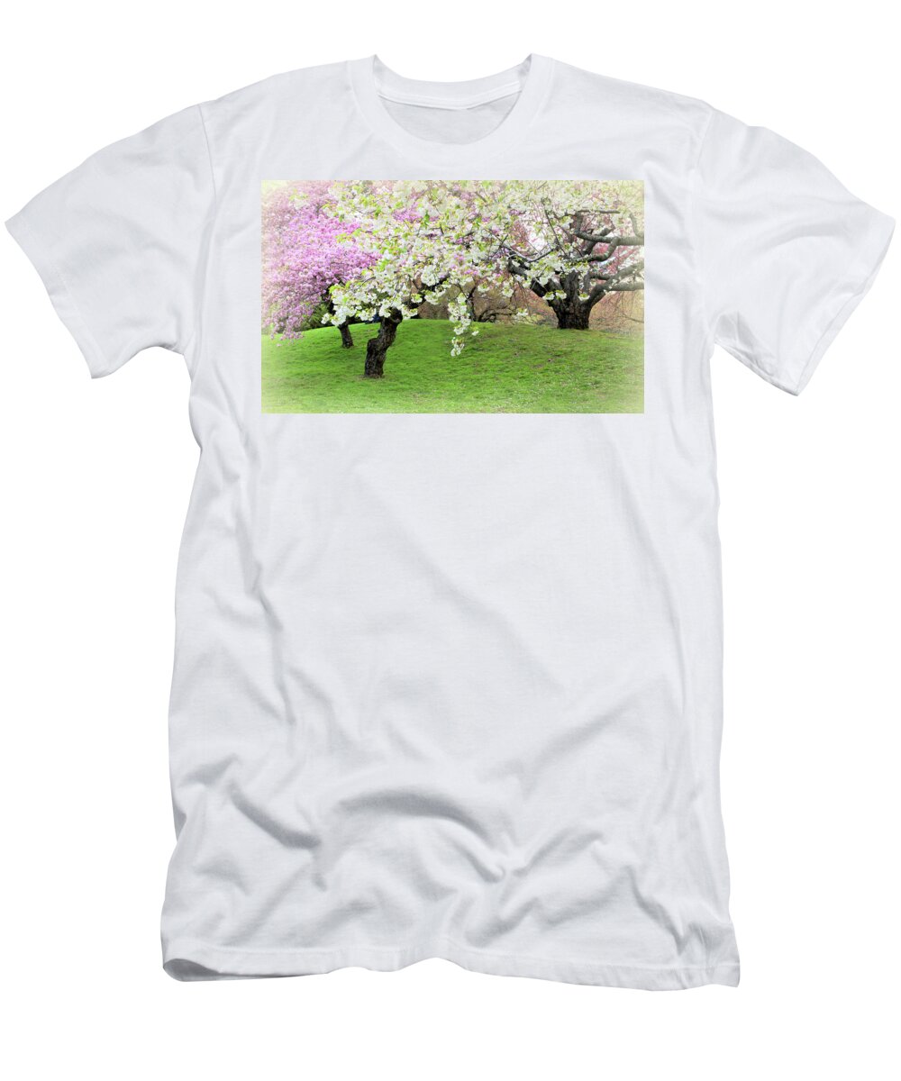 Cherry Trees T-Shirt featuring the photograph Asian Inspiration by Jessica Jenney