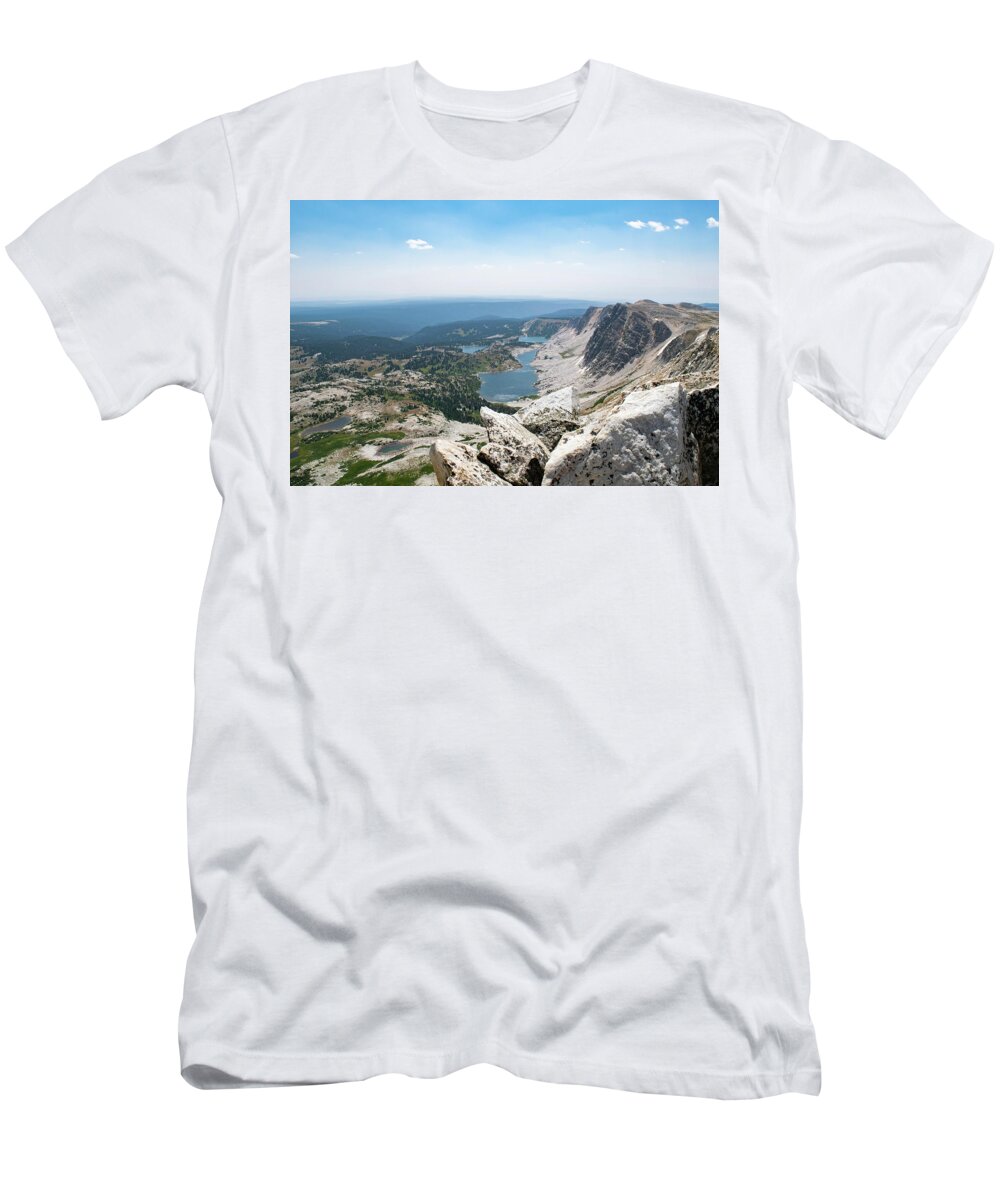 Mountain T-Shirt featuring the photograph Medicine Bow Peak by Nicole Lloyd