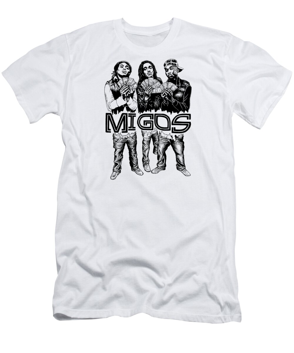 Migos T-Shirt by Migos - Fine Art America