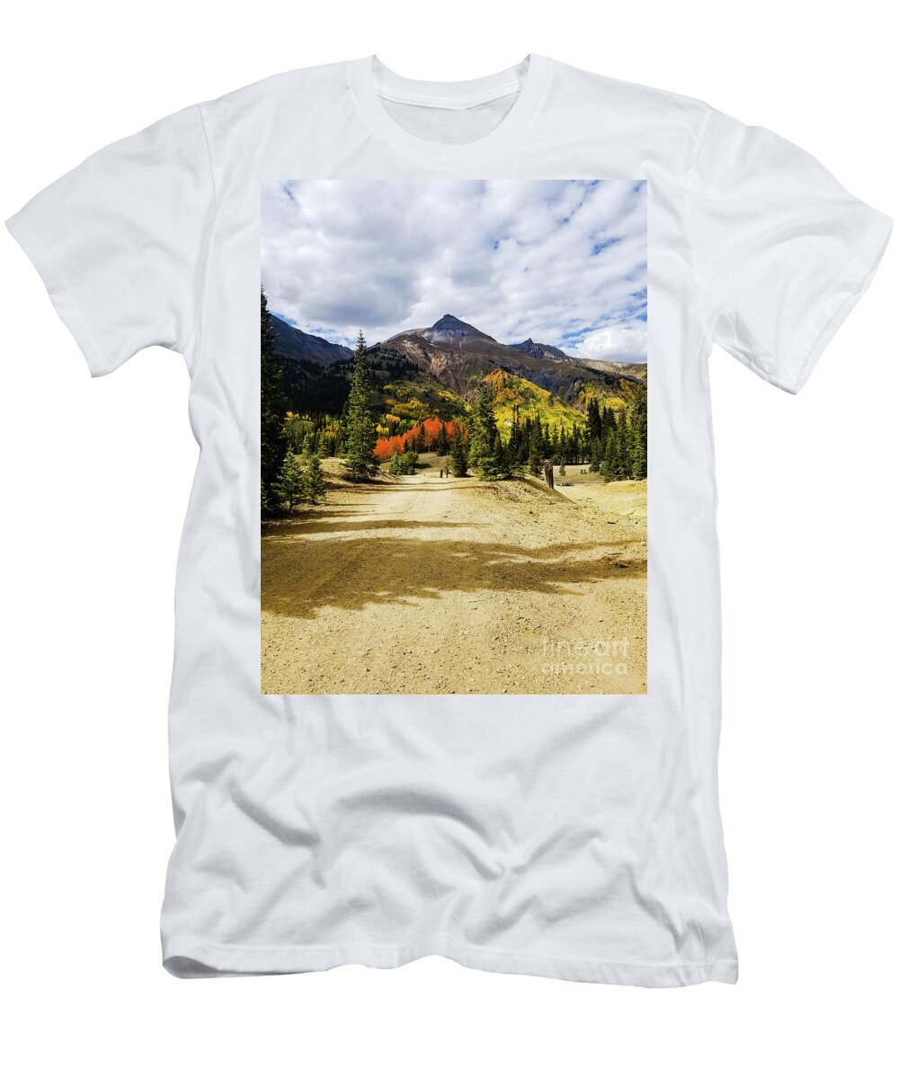 Colorado T-Shirt featuring the photograph Mountain View by Elizabeth M