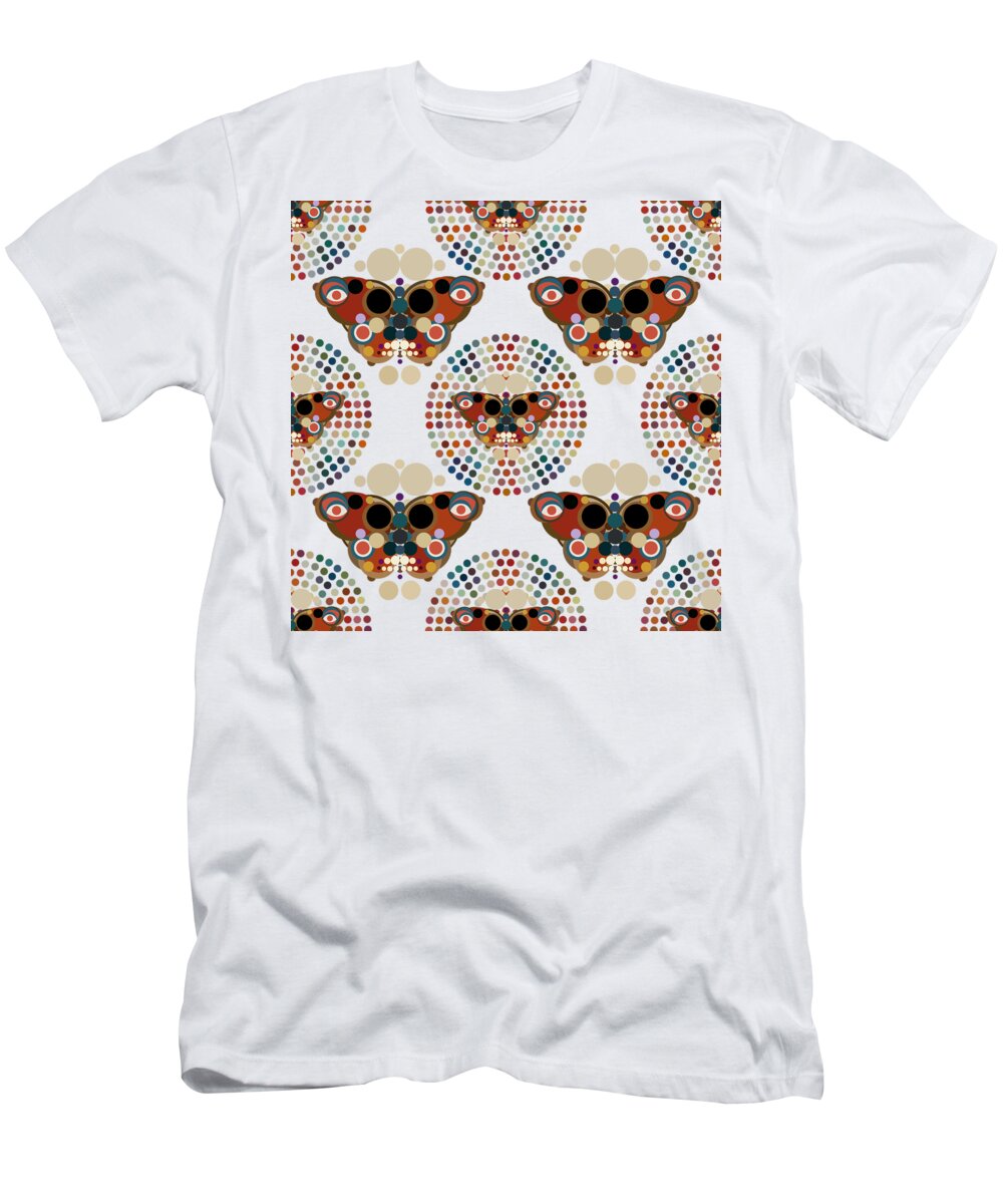 Surreal T-Shirt featuring the mixed media New Beginnings - Rainbow Union by Big Fat Arts