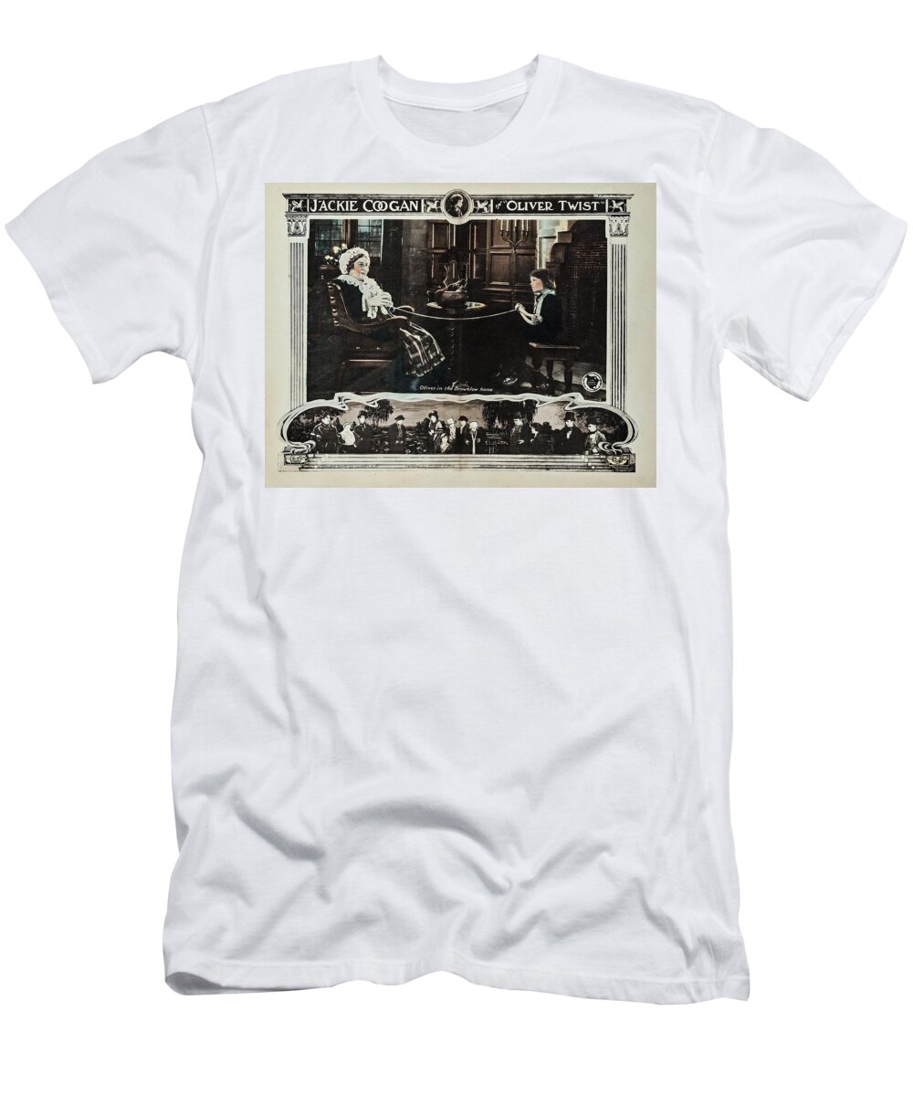 Oliver Twist T-Shirt featuring the photograph Oliver Twist, 1922 by Vincent Monozlay