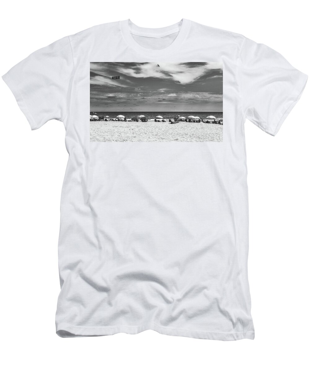 Jersey Shore T-Shirt featuring the photograph On The Jersey Shore by Mountain Dreams