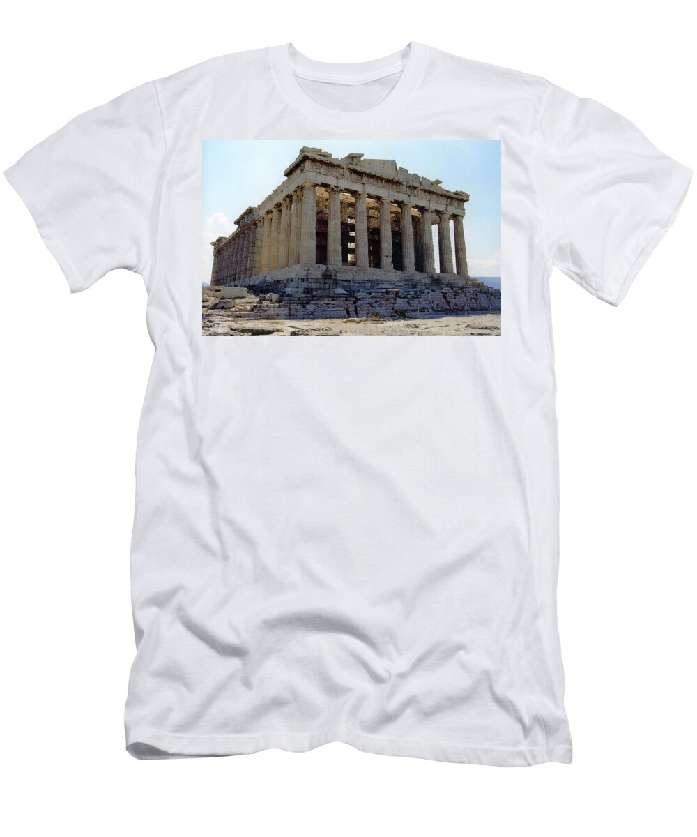 Parthenon T-Shirt featuring the photograph Parthenon - Athens, Greece by Richard Krebs